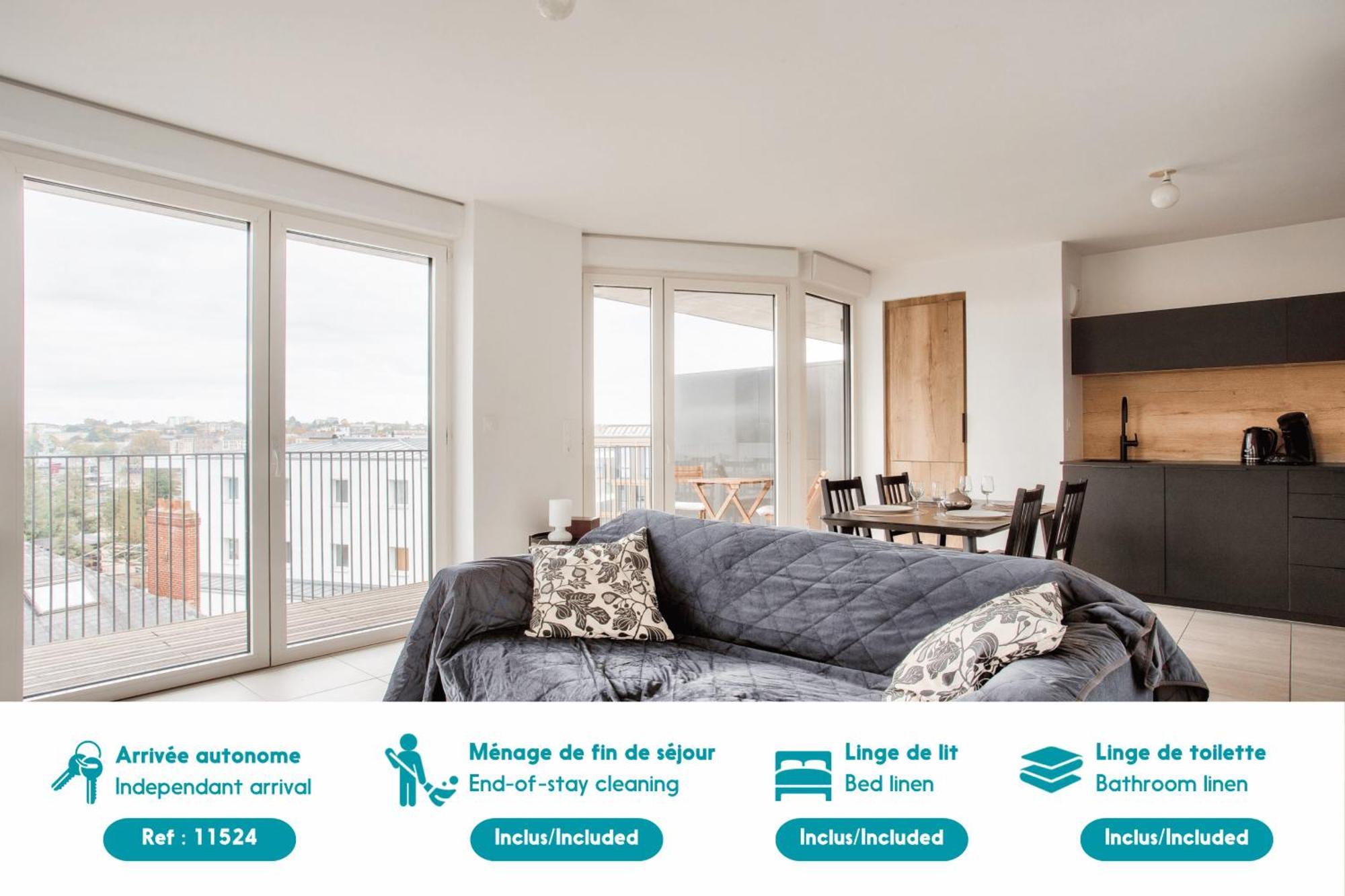 Escapade Sur L'Ile De Nantes Apartment ภายนอก รูปภาพ